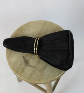 1930s handbag horse hair and gold wrist clutch | new fall