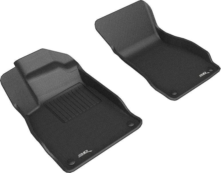 3D MAXpider Floor Mats Audi A6 (19-23) A6 AllRoad (20-23) RS6 Avant (19-23) All-Weather Kagu Series - Front or Second Row