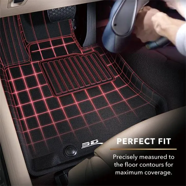 3D MAXpider Floor Mats Audi A6 (19-23) A6 AllRoad (20-23) RS6 Avant (19-23) All-Weather Kagu Series - Front or Second Row