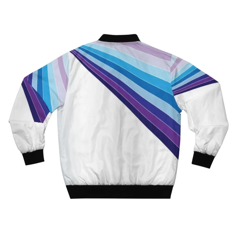 70s Disco Retro Bomber Jacket