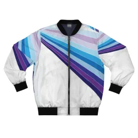 70s Disco Retro Bomber Jacket