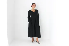 80s Sonia Rykiel Wool & Angora Knit Wrap Dress
