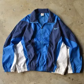 90's　NIKE/ナイキ swoosh 刺繍ロゴ ナイロンジャケット　230820