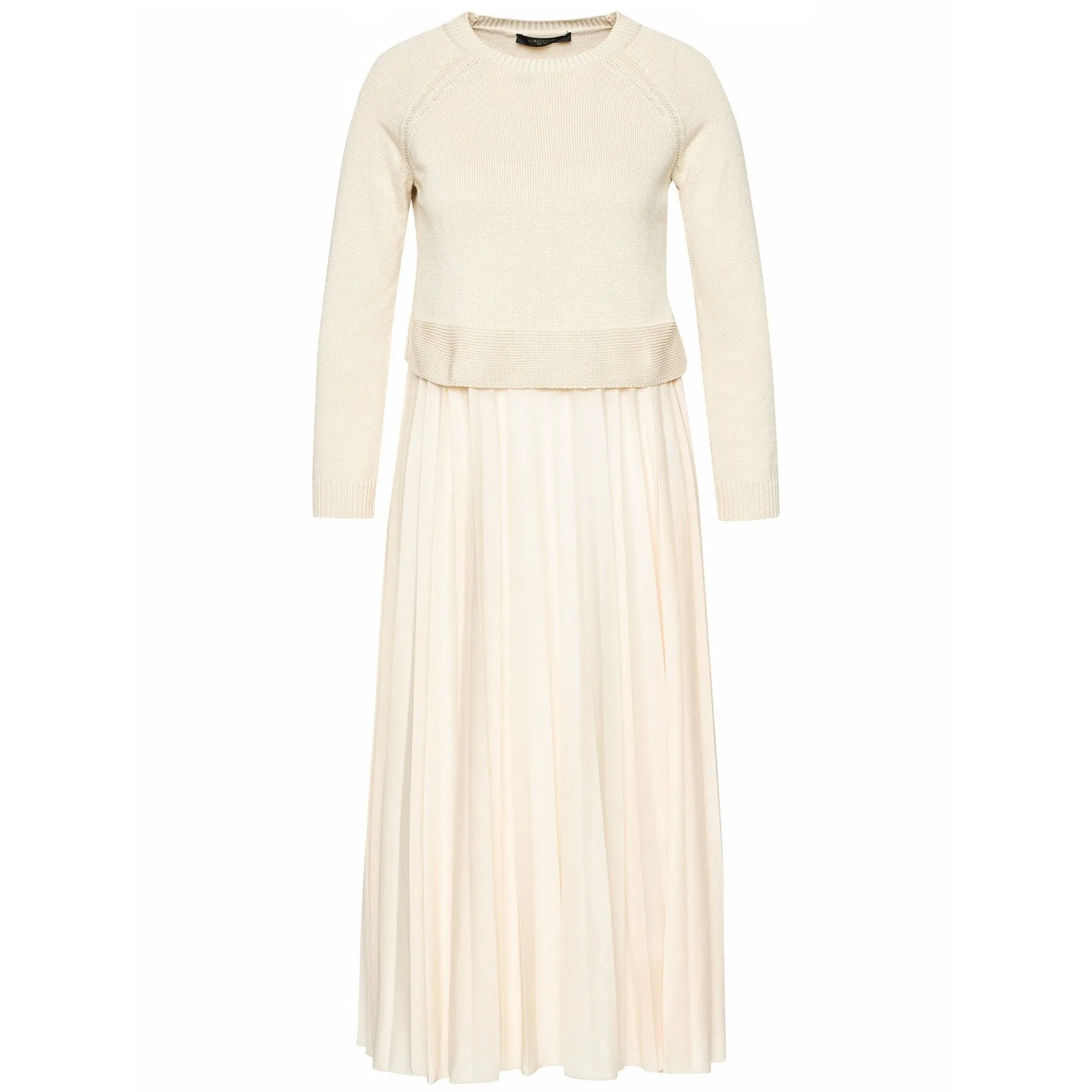 Aidone Pleated Skirt Dress