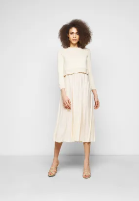 Aidone Pleated Skirt Dress