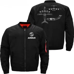 AIRBUS A400M ATLAS BOMBER FLIGHT AVIATOR JACKET