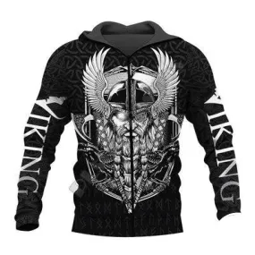 AllFather Wotan (Viking Zip Hoodie)