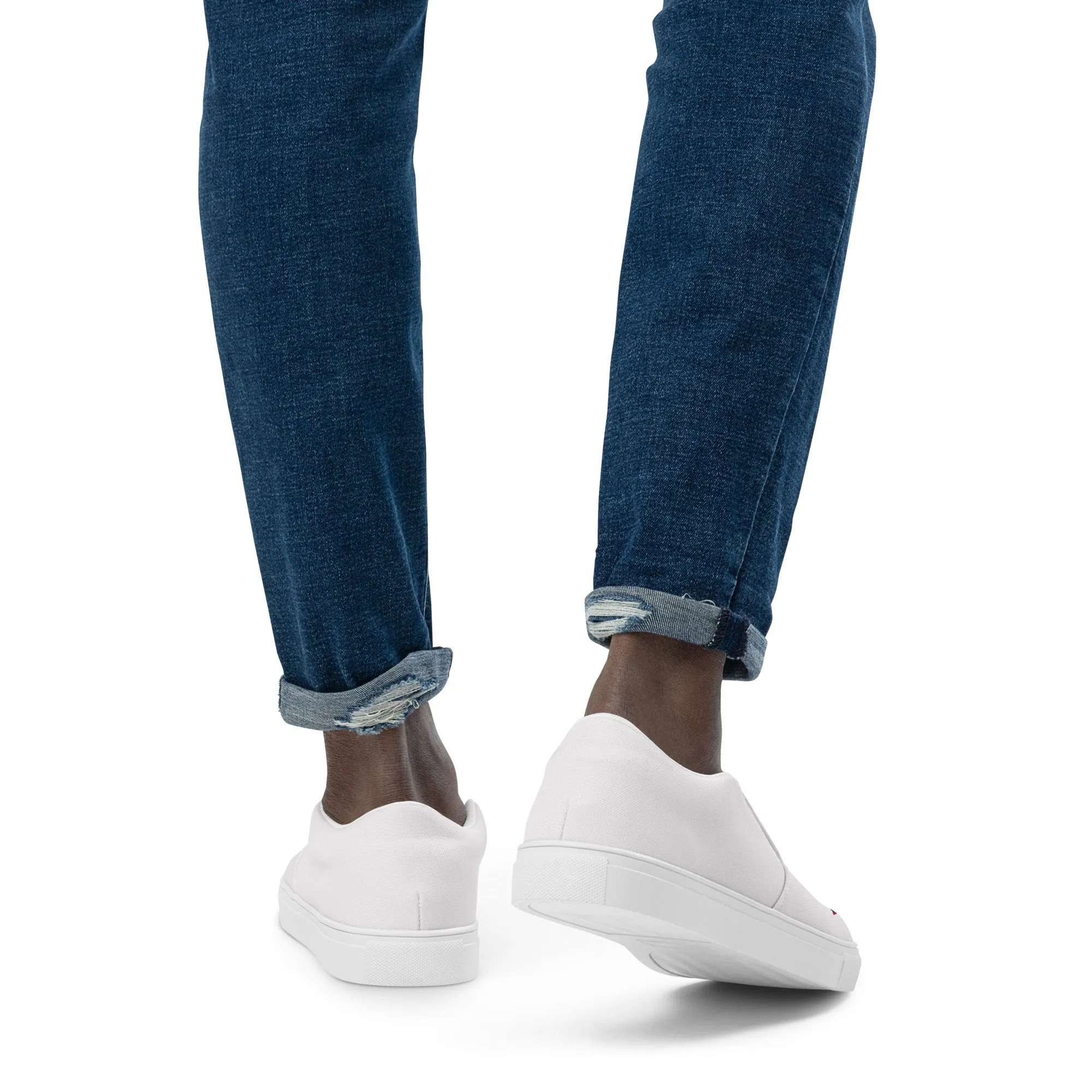 BE PROUD Men’s Slip-On Canvas Shoes