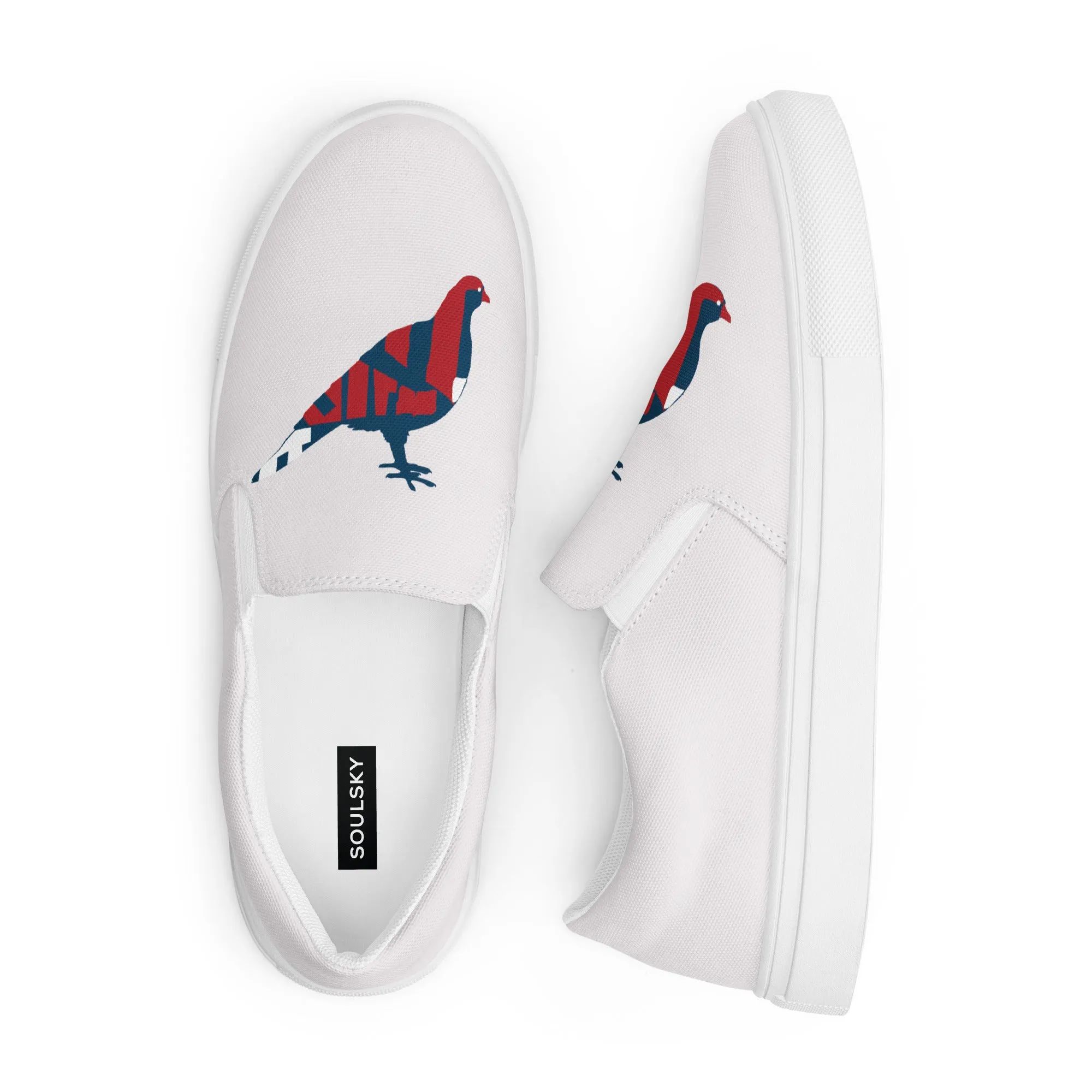 BE PROUD Men’s Slip-On Canvas Shoes