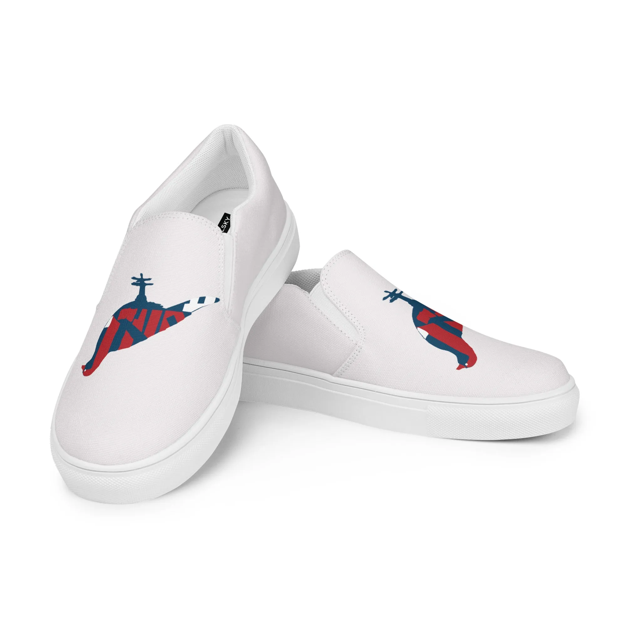 BE PROUD Men’s Slip-On Canvas Shoes