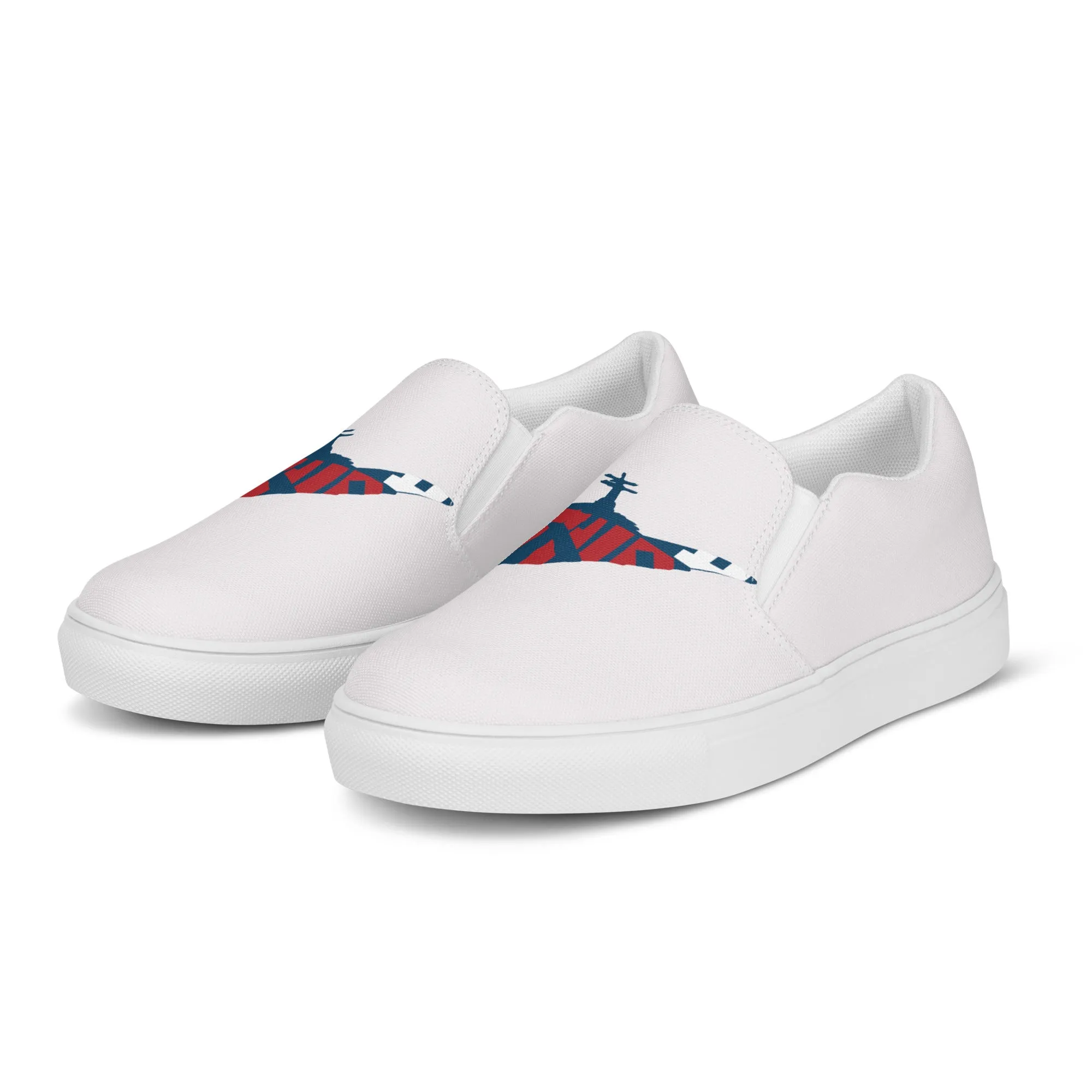 BE PROUD Men’s Slip-On Canvas Shoes