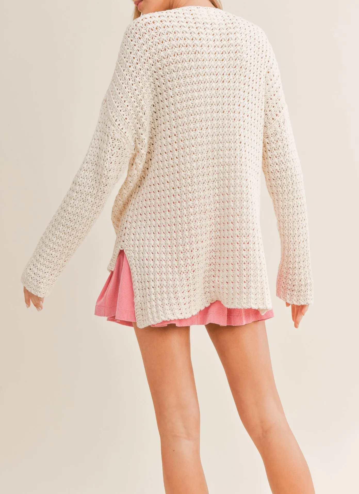 Beach Front Knit Sweater