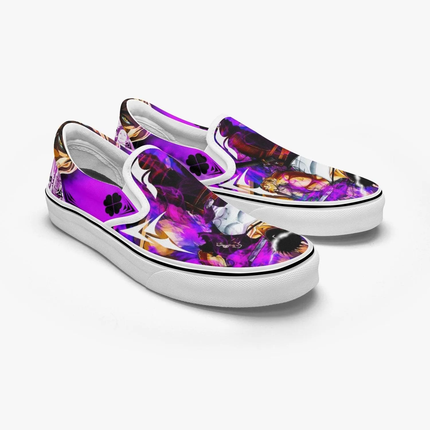 Black Clover Yami Sukehiro Slip Ons Anime Shoes