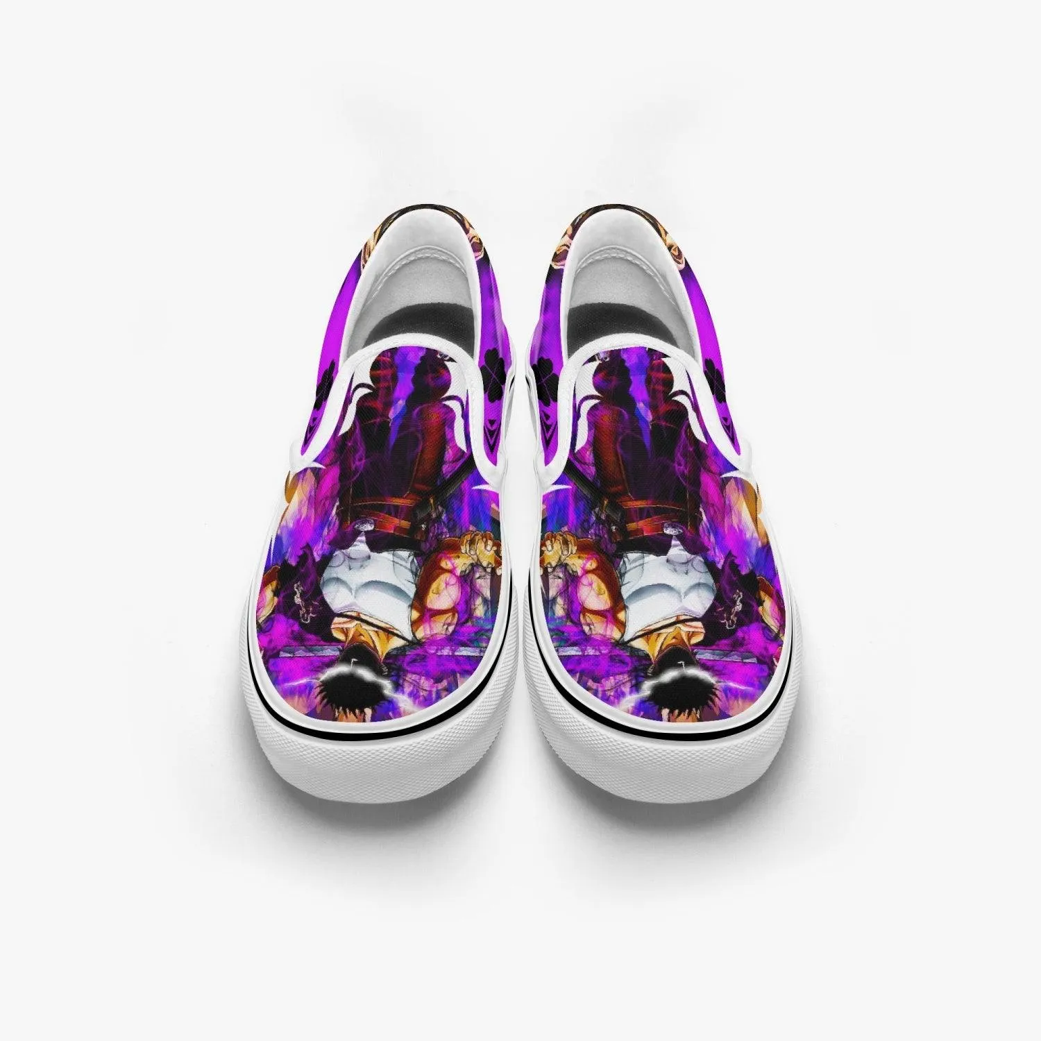 Black Clover Yami Sukehiro Slip Ons Anime Shoes