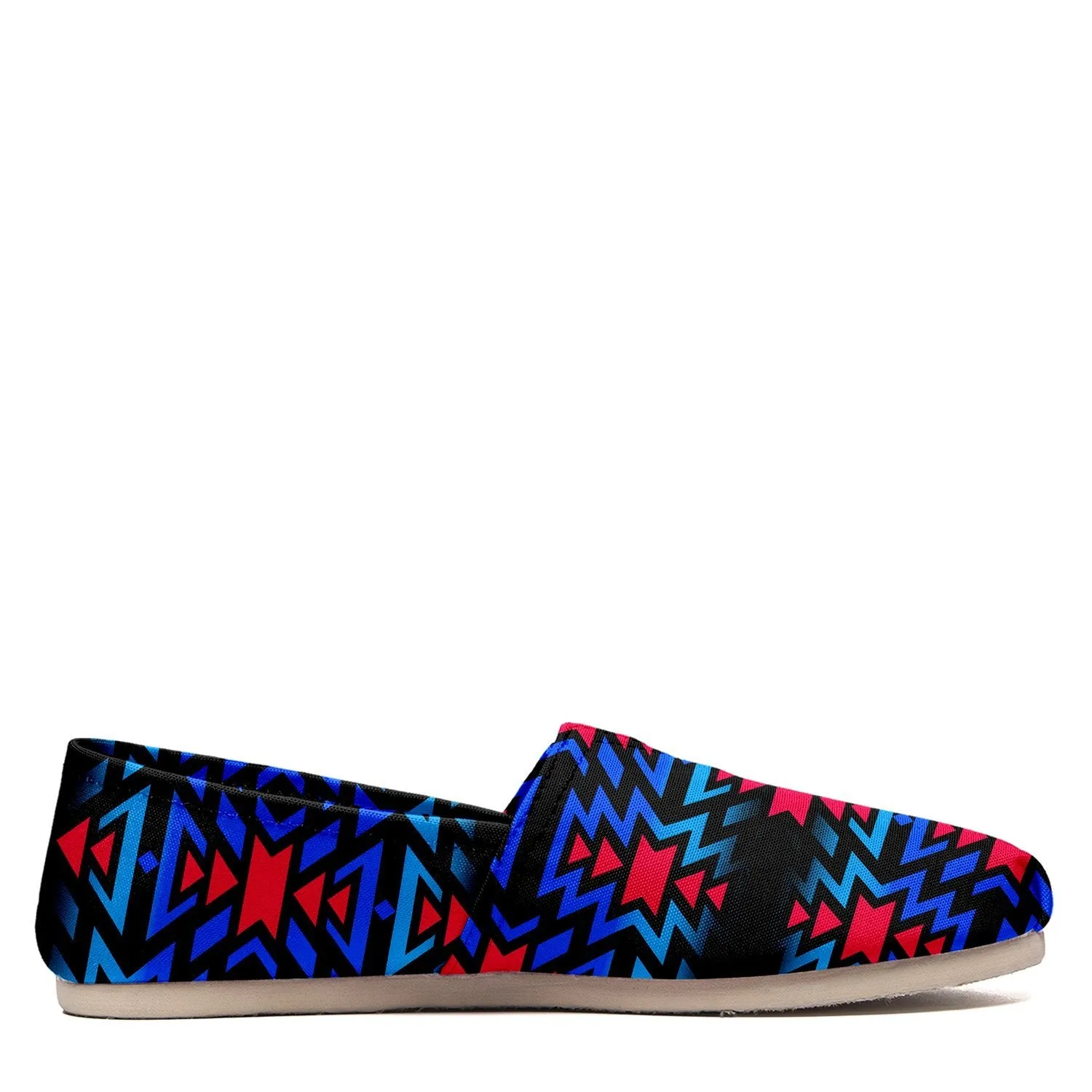 Black Fire Dragonfly Slip On