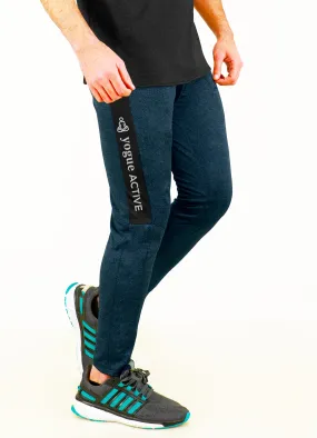 Blue Slim-Fit Joggers