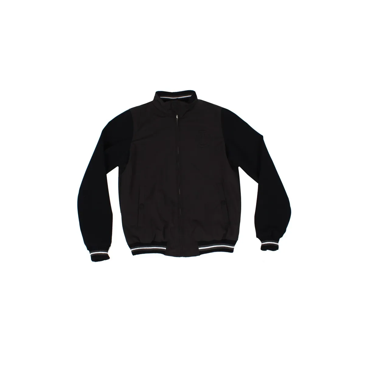 BOYS BOMBER JACKET BY CAVALLERIA TOSCANA WITH FULL ZIP Dark grey