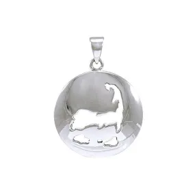 Cape Cod Medallion Sterling Silver Pendant