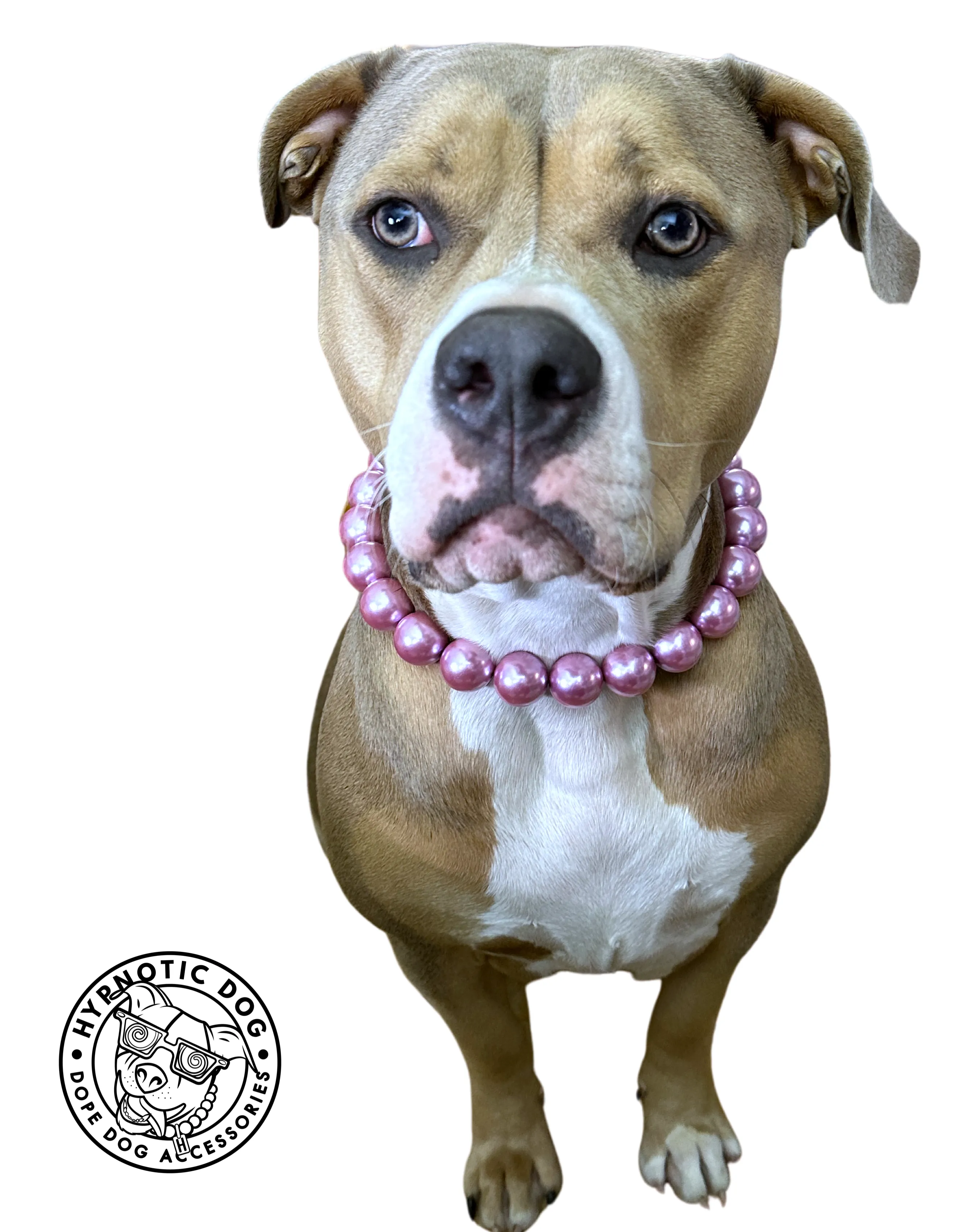 Chunky Lilac Gray Purple Pearls Acrylic Bead Collar