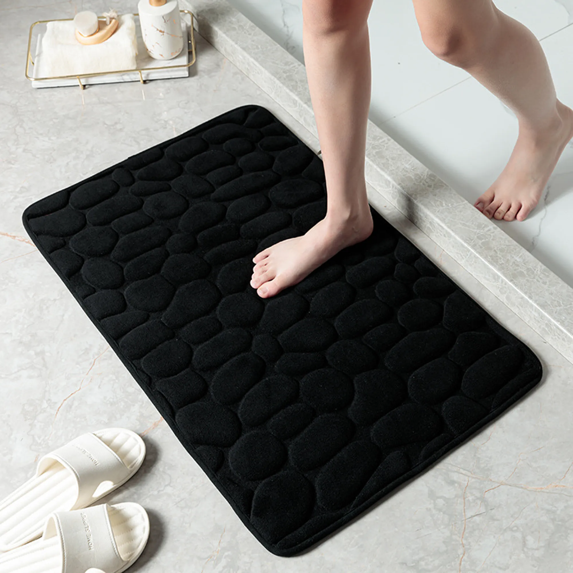 Cobblestone Embossed Mat