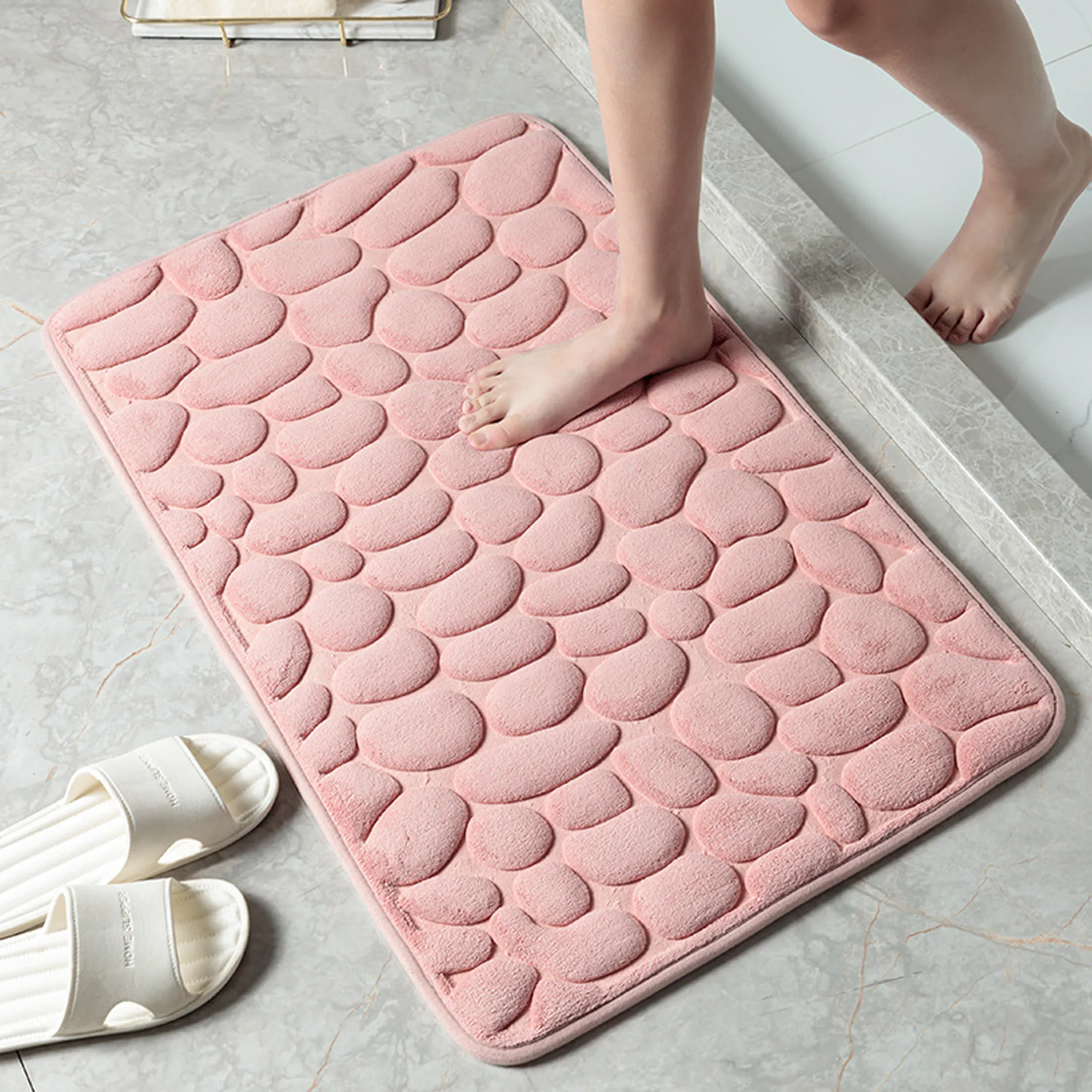Cobblestone Embossed Mat