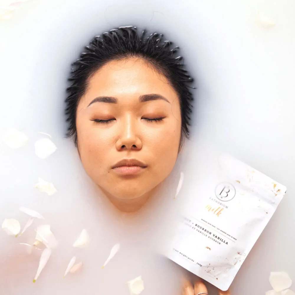 Coconut   Vanilla Milk Mineral Soak 250g | Bathorium