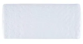 Contemporary Bath Mat - White