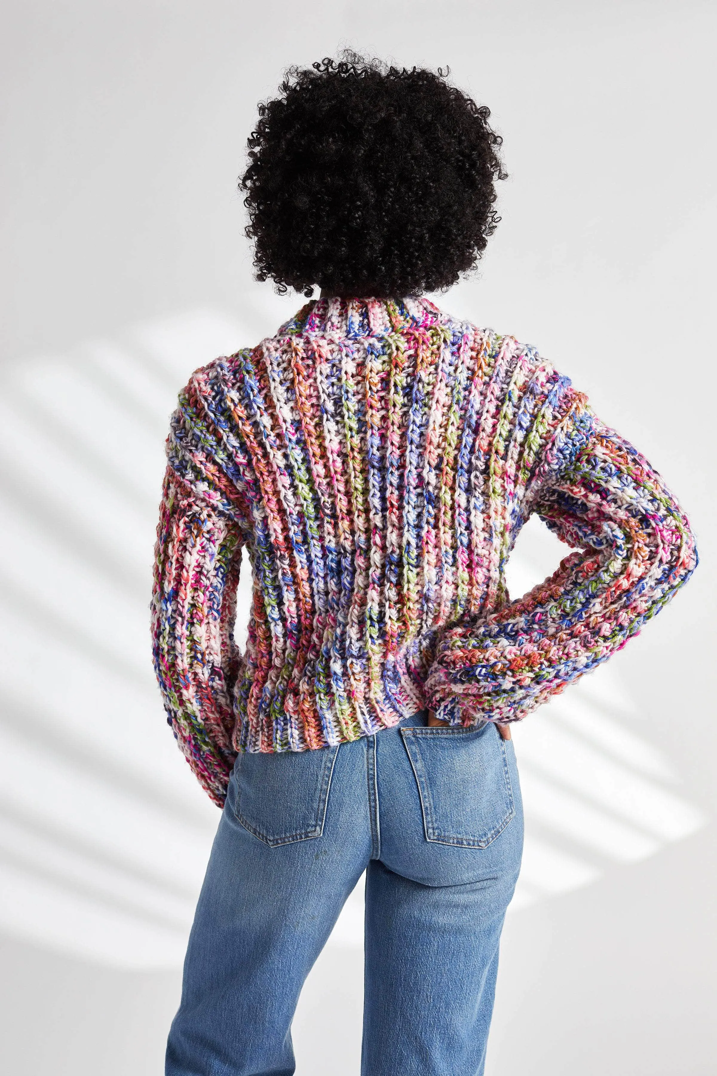 Crinkle Rib Pullover