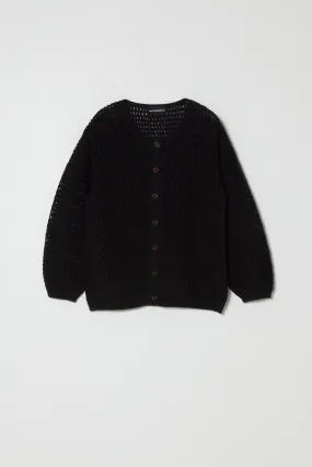 Crochet Bomber Cardigan