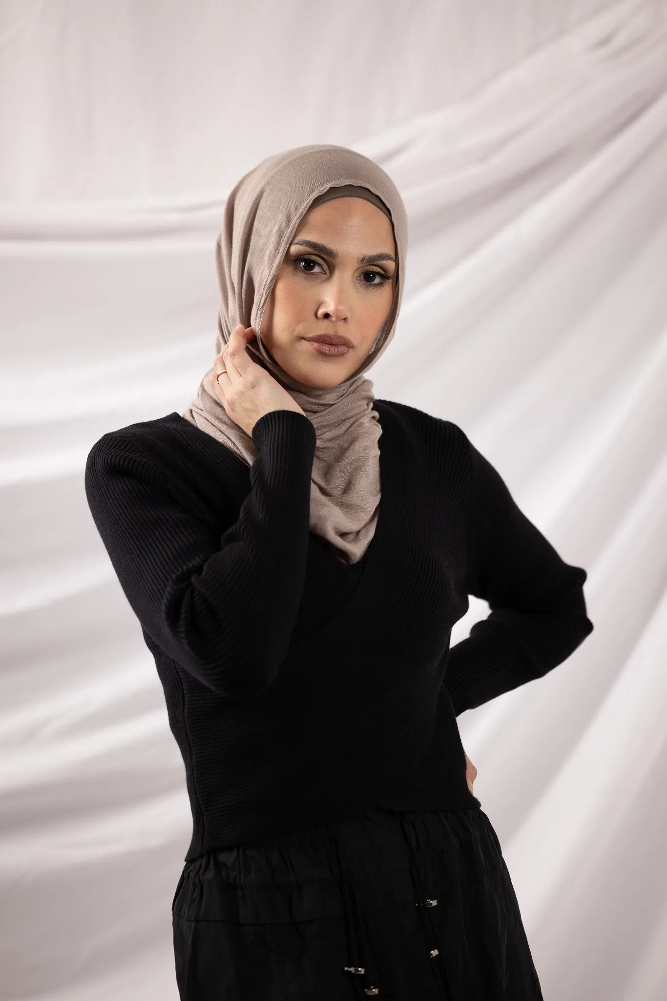 Dani Cross Front Knit Top