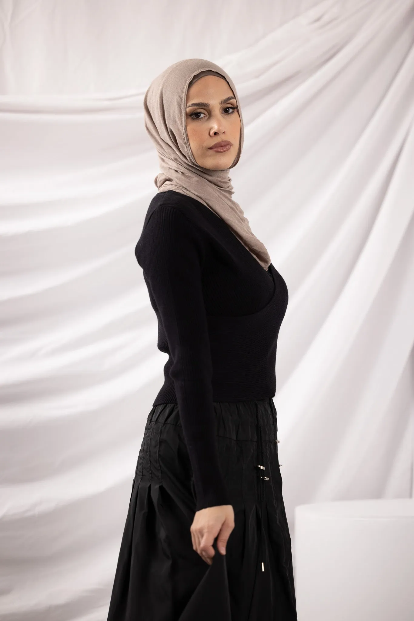 Dani Cross Front Knit Top