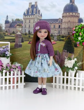 Desert Twilight - dress and sweater set with shoes for Ruby Red Fashion Friends doll