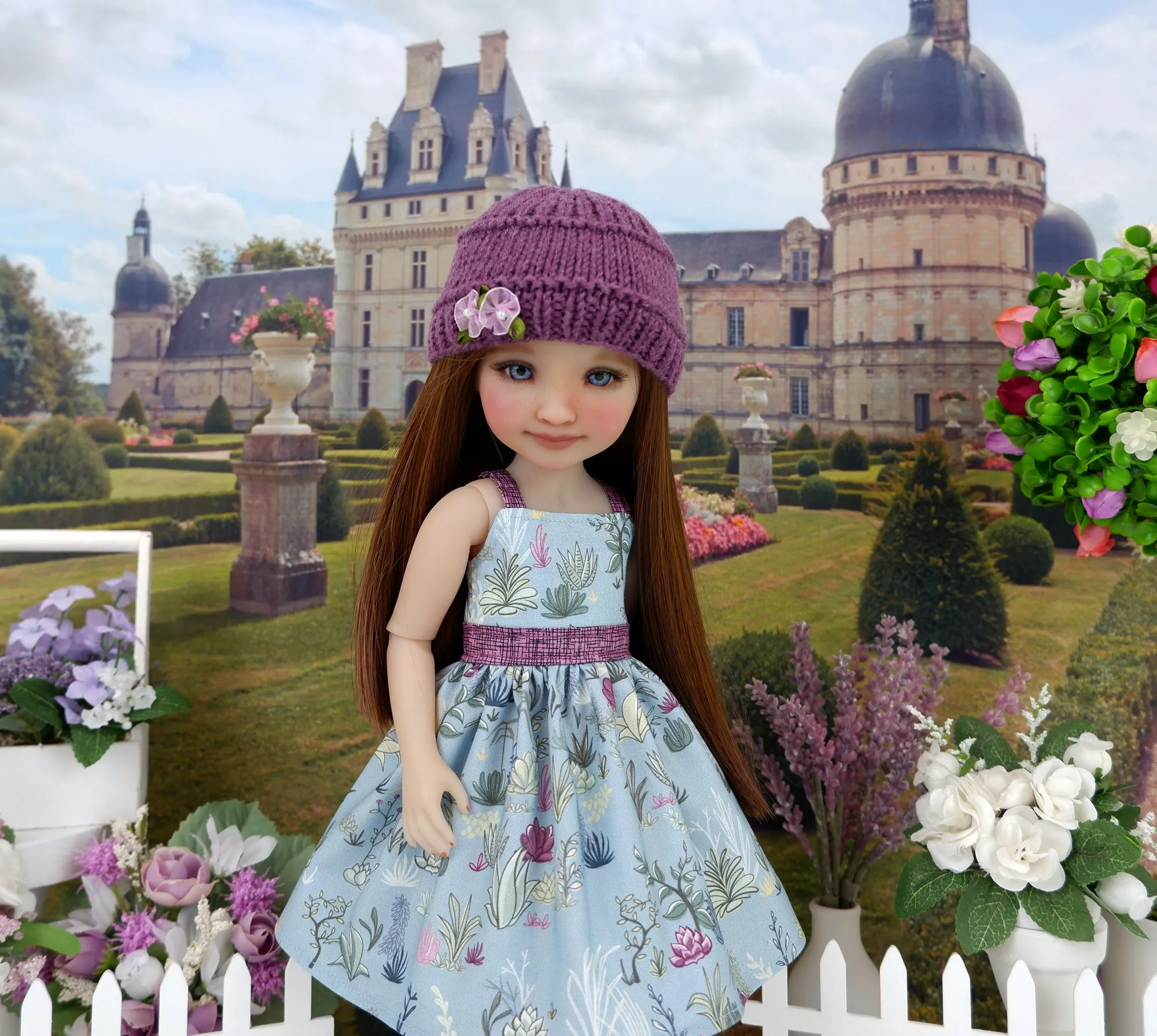 Desert Twilight - dress and sweater set with shoes for Ruby Red Fashion Friends doll