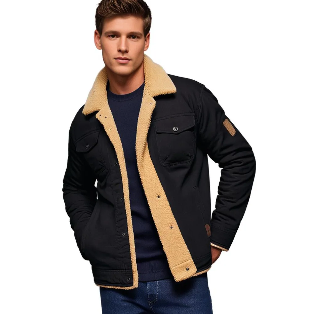 DIRK - Vintage bomber jacket voor heren
