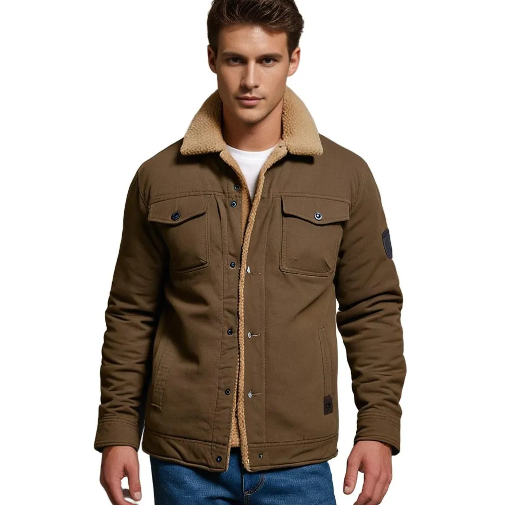 DIRK - Vintage bomber jacket voor heren