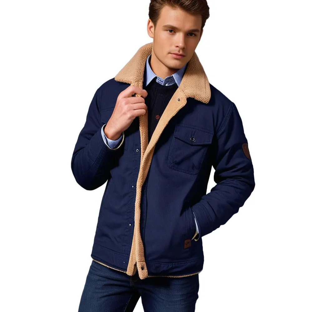 DIRK - Vintage bomber jacket voor heren