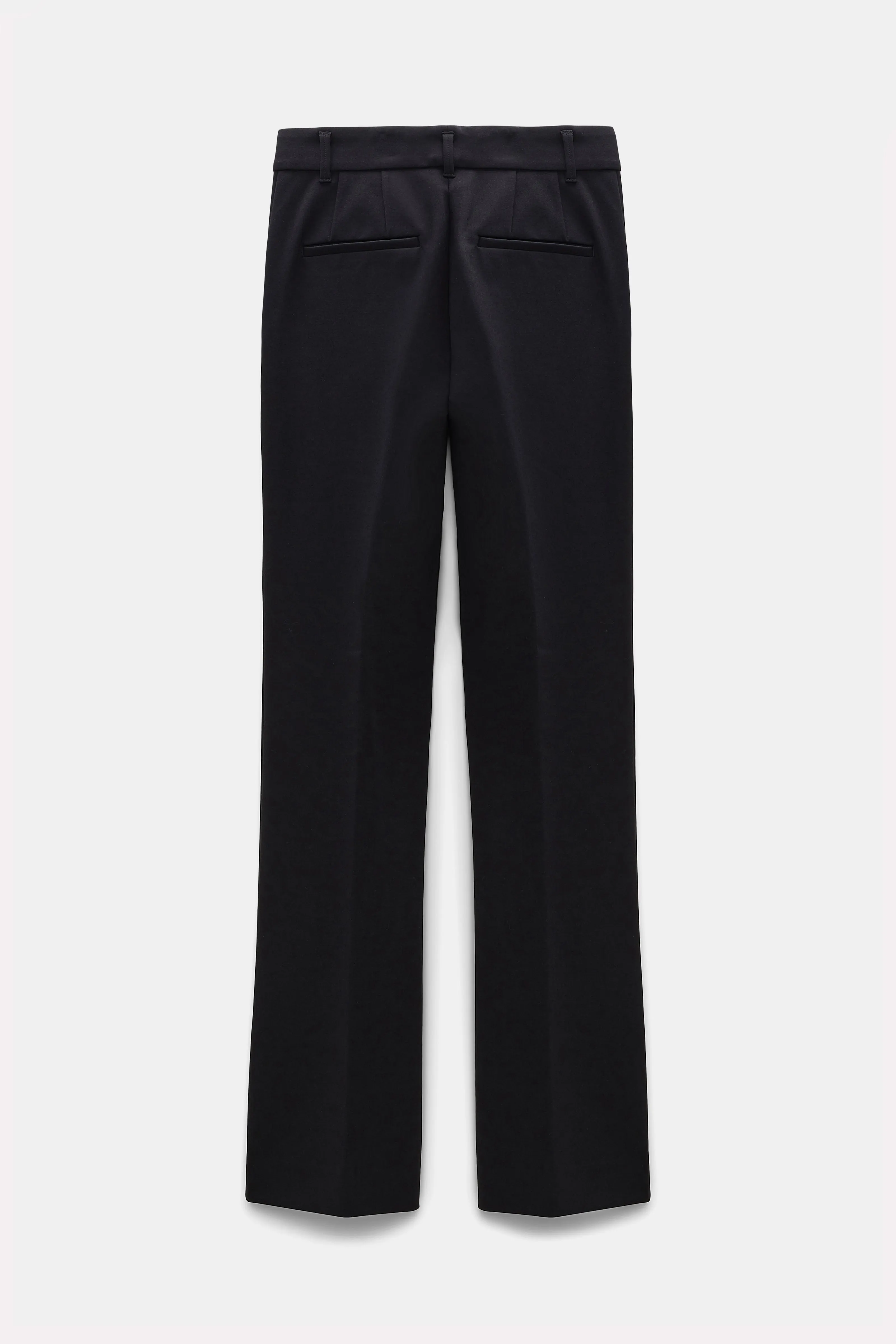 Dorothee Schumacher Flared Pants in Punto Milano in Black