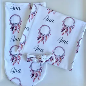 Dreamcatcher Birth Announcement Set