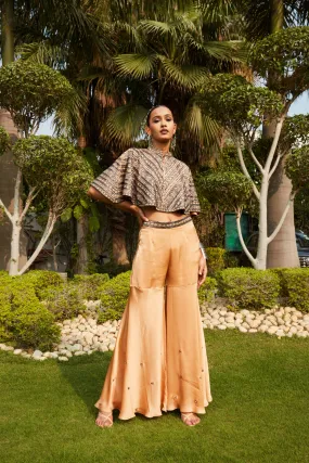 Farah Cape & Sharara Set