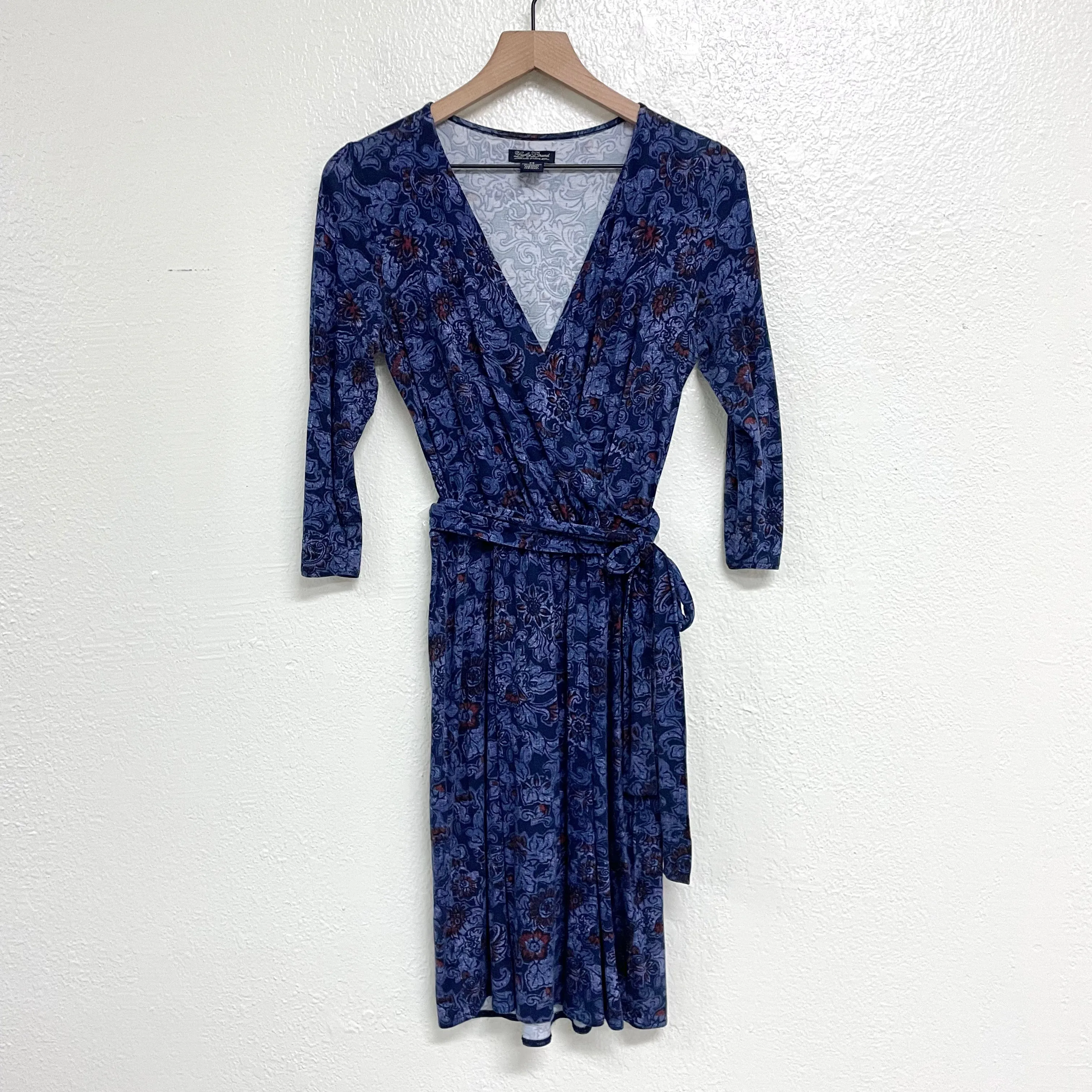 Faux Wrap Dress
