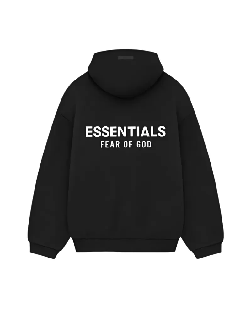 FEAR OF GOD ESSENTIALS "FW24" Hoodie Black