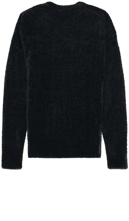 FIORUCCI Fluffy Milano Angels Knit Jumper in Black
