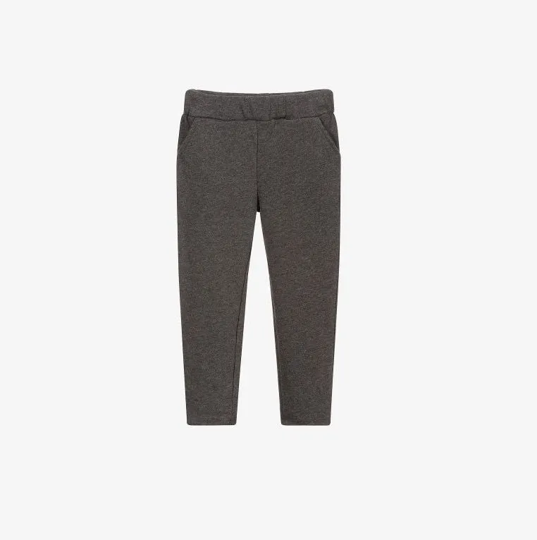 Fleece Joggers in Charcoal