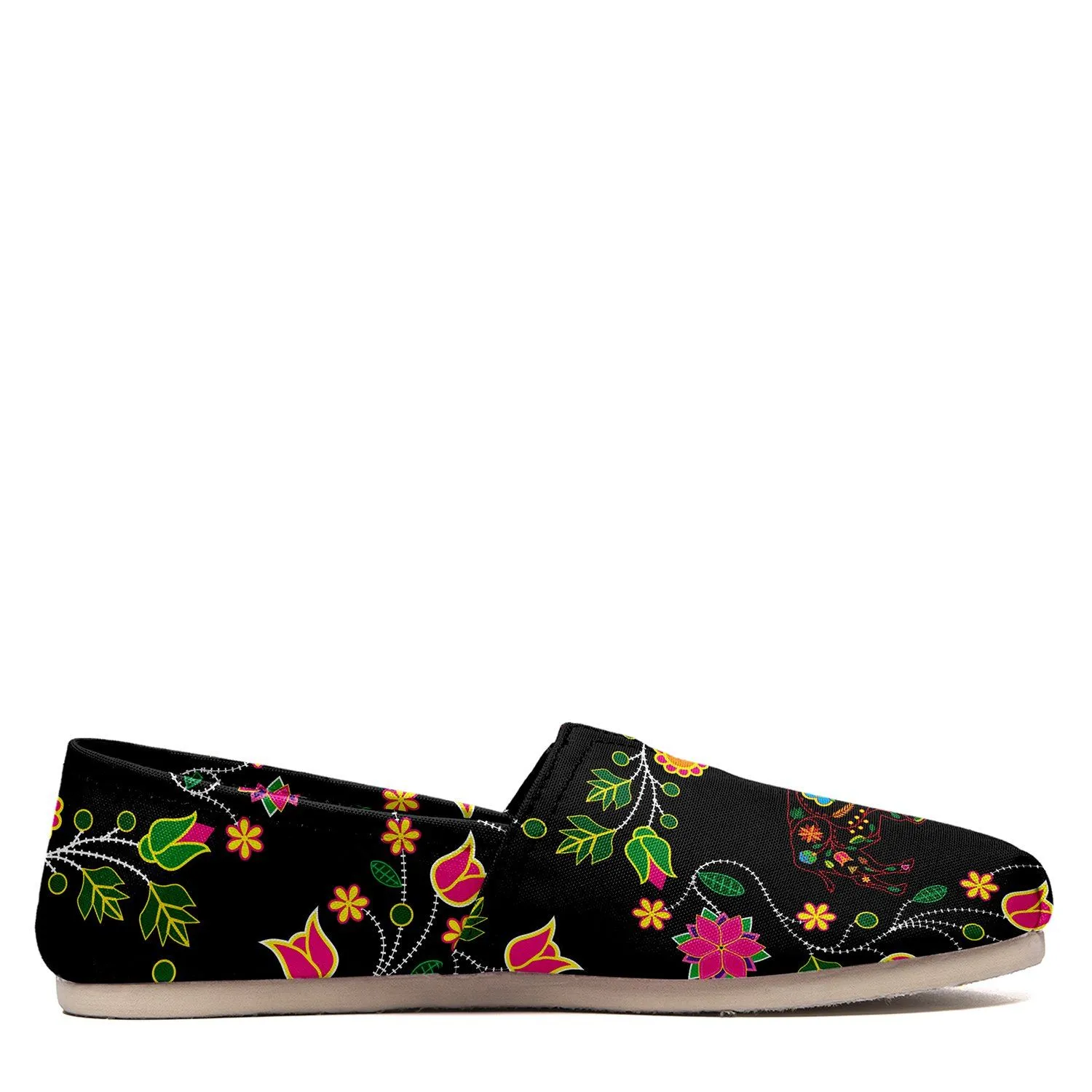 Floral Buffalo Slip On