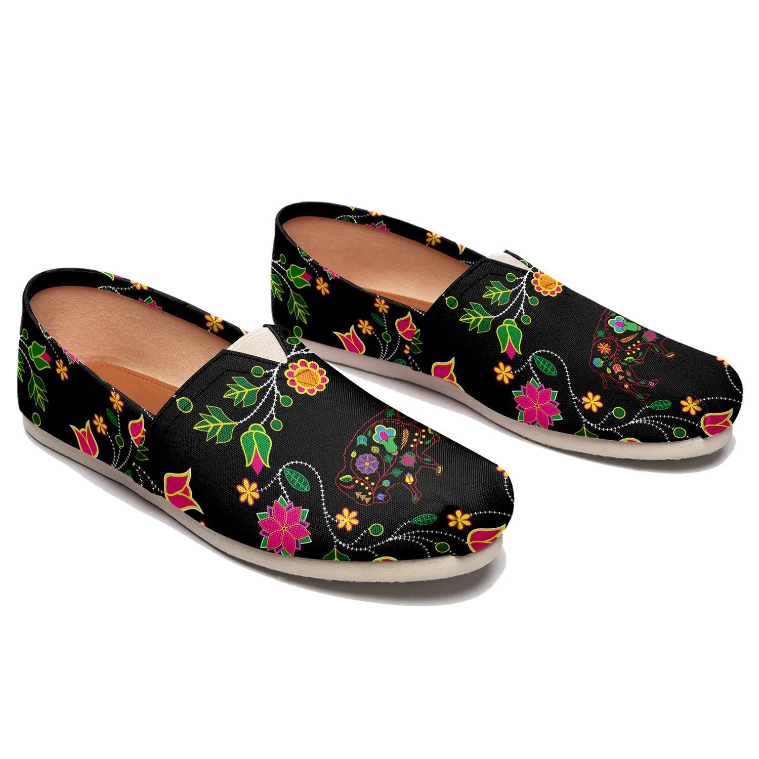 Floral Buffalo Slip On