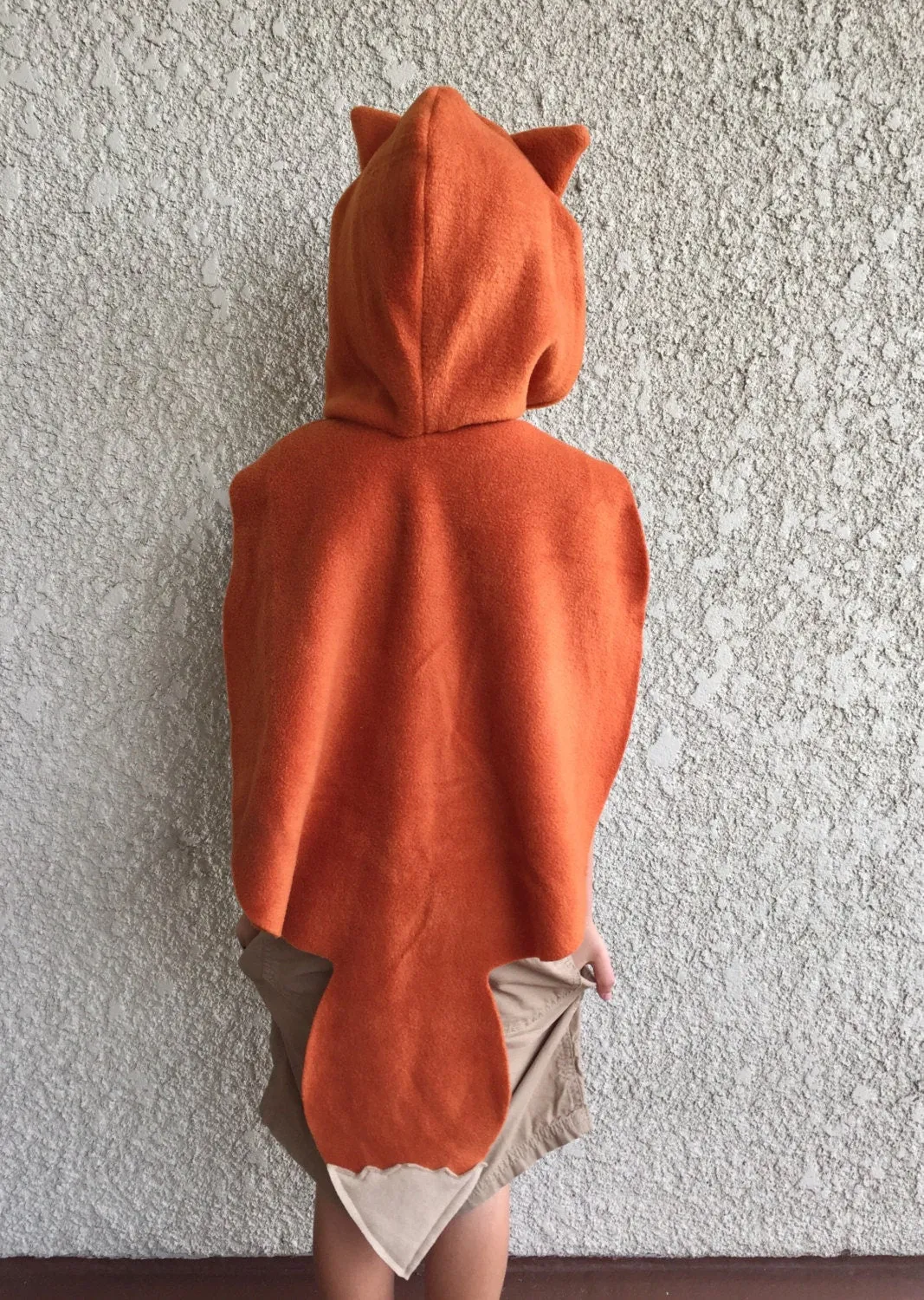 Fox Cape, Kids Halloween Costume or Dress Up Cape