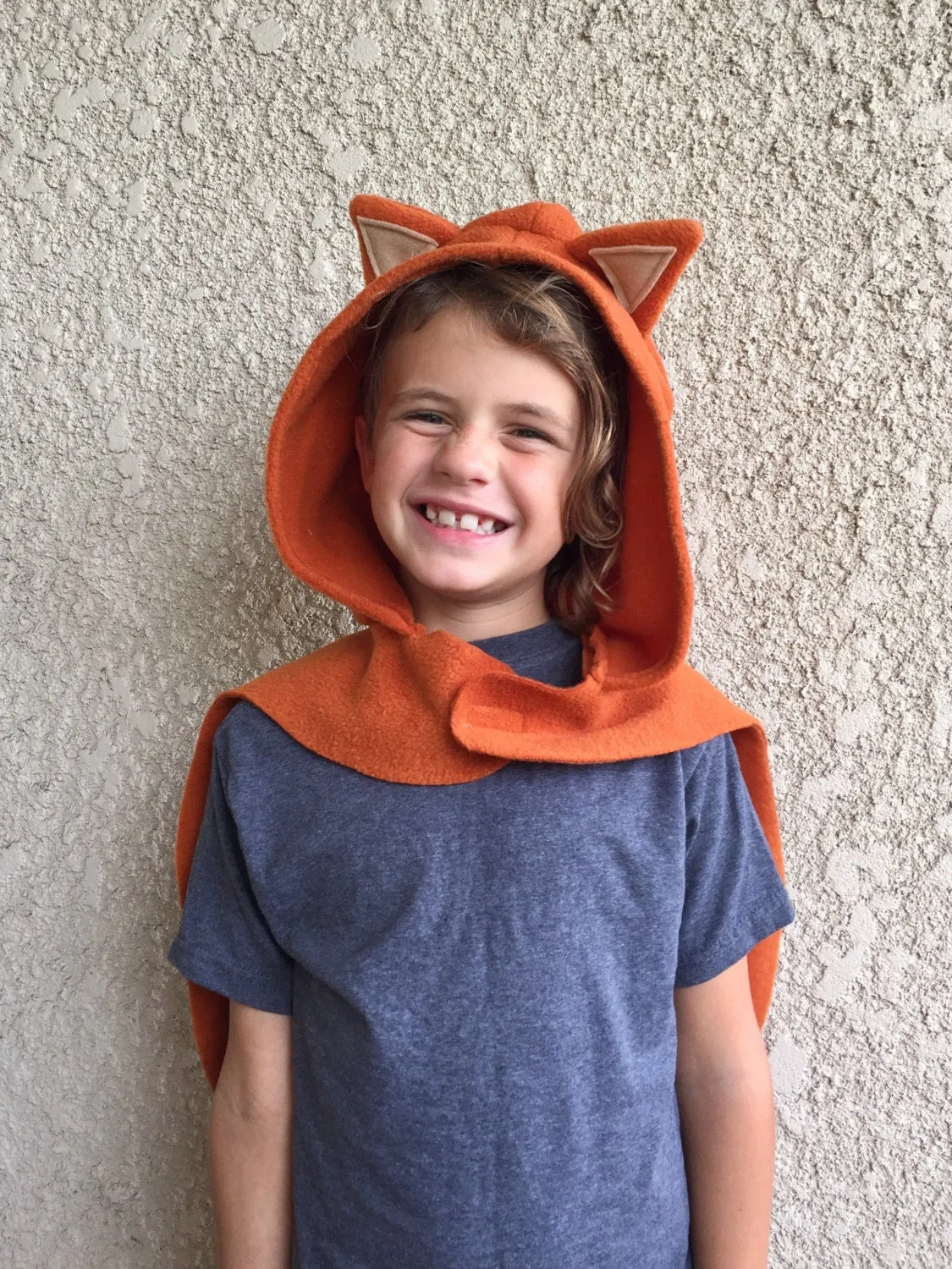 Fox Cape, Kids Halloween Costume or Dress Up Cape