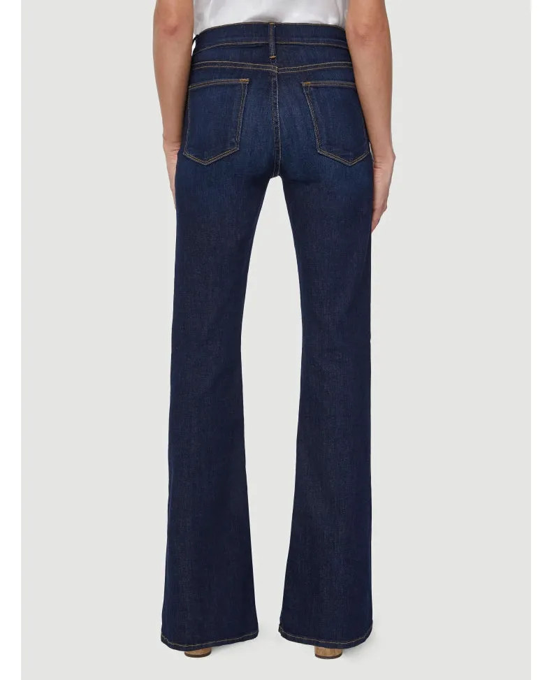 FRAME DENIM LE PIXIE FLARED HIGH WAISTED  JEANS