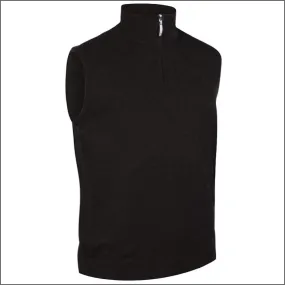 Glenmuir Stanley Lightweight Cotton Zip Neck Slipover--