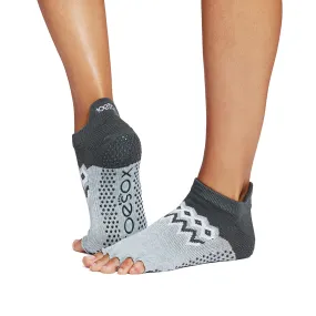 Half Toe Low Rise Grip Socks